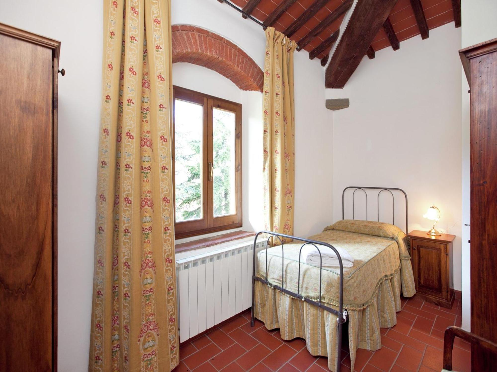Pleasant With Swimming Pool Garden Bbq Parking Lucolena in Chianti