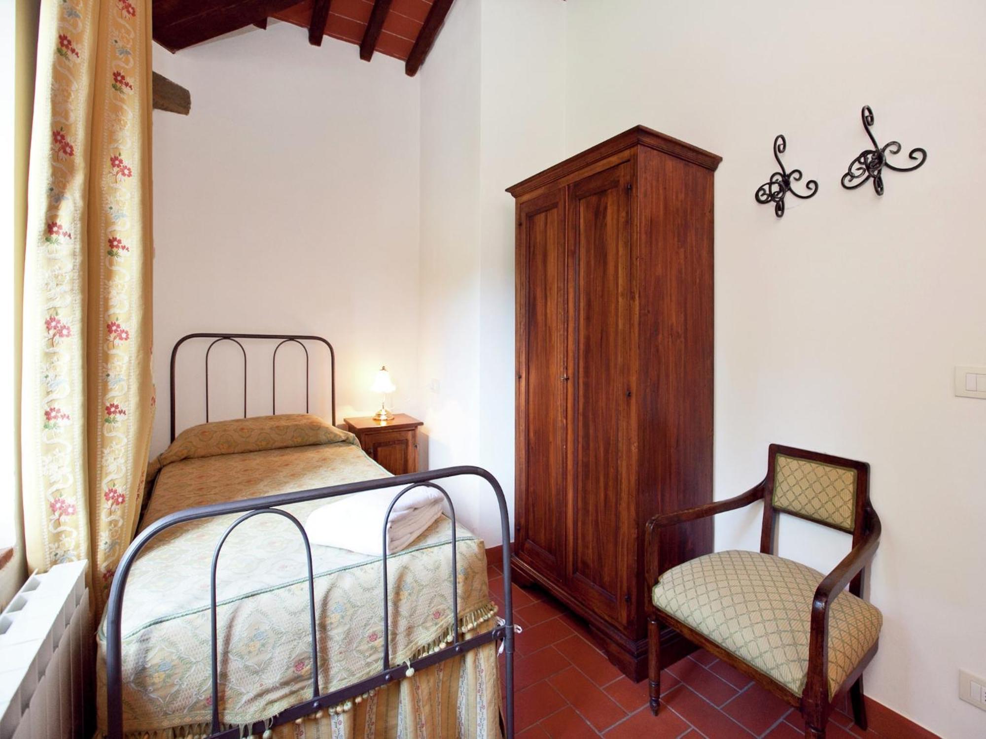 Pleasant With Swimming Pool Garden Bbq Parking Lucolena in Chianti